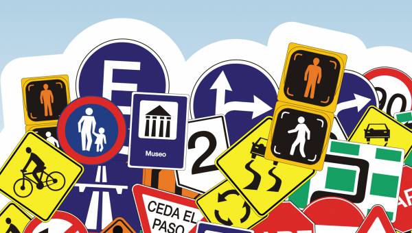 ¿Conocés las señales de transito? Te ayudamos